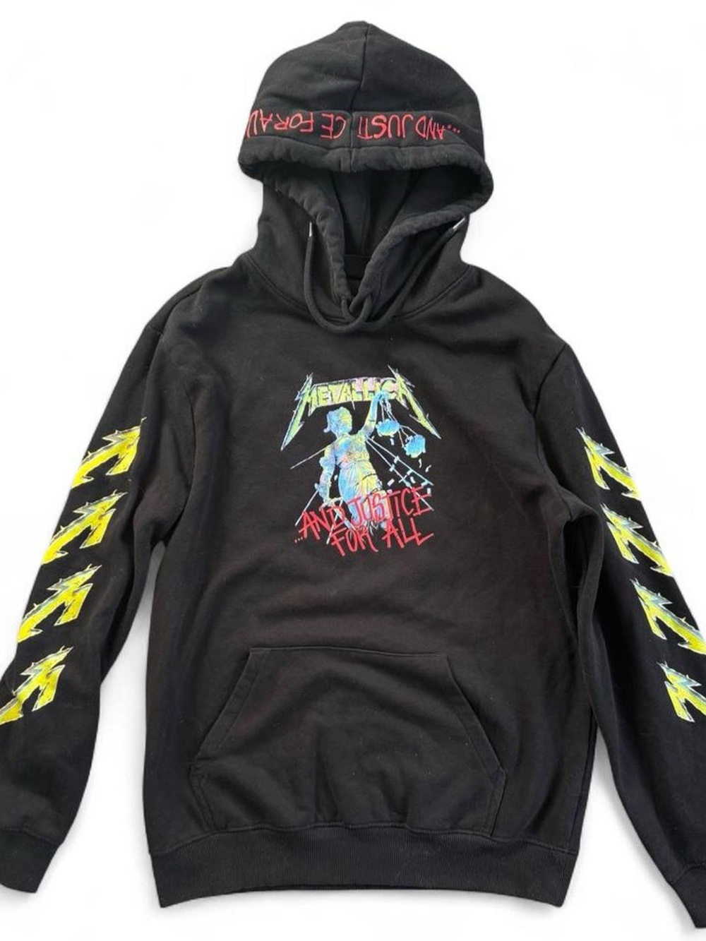 H&M x Metallica "...And Justice for All" Hooded Sweatshirt